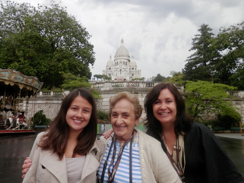 Luana, Almira e Liamir - Montmartre